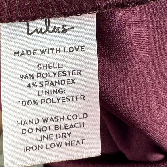 NWT Lulus Cutout on The Town Cutout Bodycon Dress in Plum Purple Size Small - Picture 11 of 12